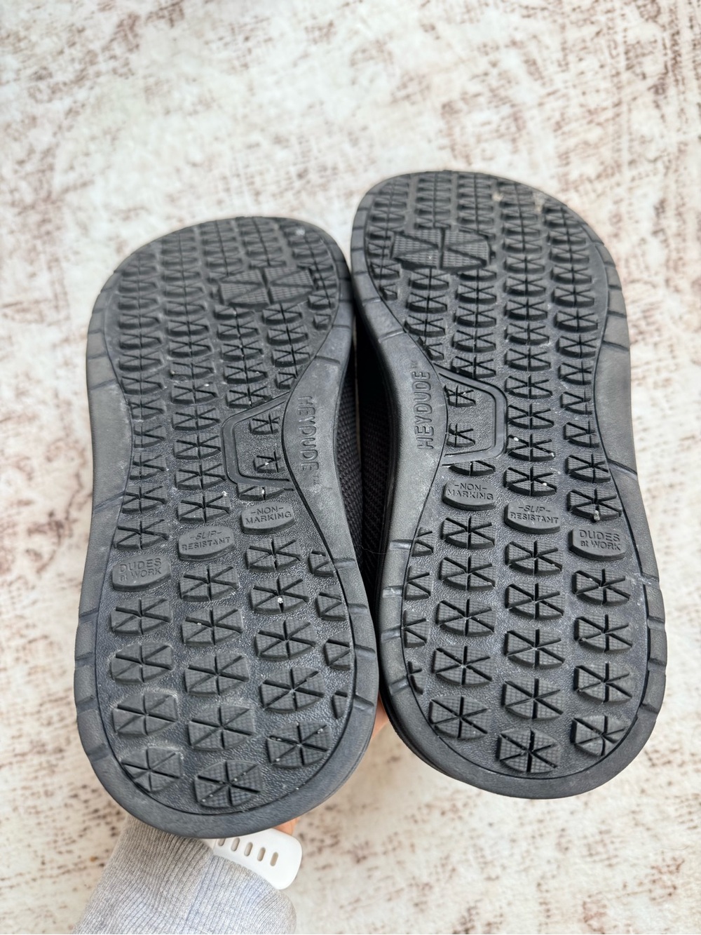 Hey Dude Wally Work Comp Toe Slip-On Men's Shoes - Picture 5 of 6